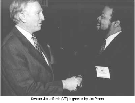 senator jim jeffords and dr peters